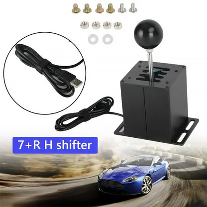 PC USB Simulator H Gear Shifter for Logitech g29/g27/g25 PC USB SIM Racing For Rally Racing Games T300 T5