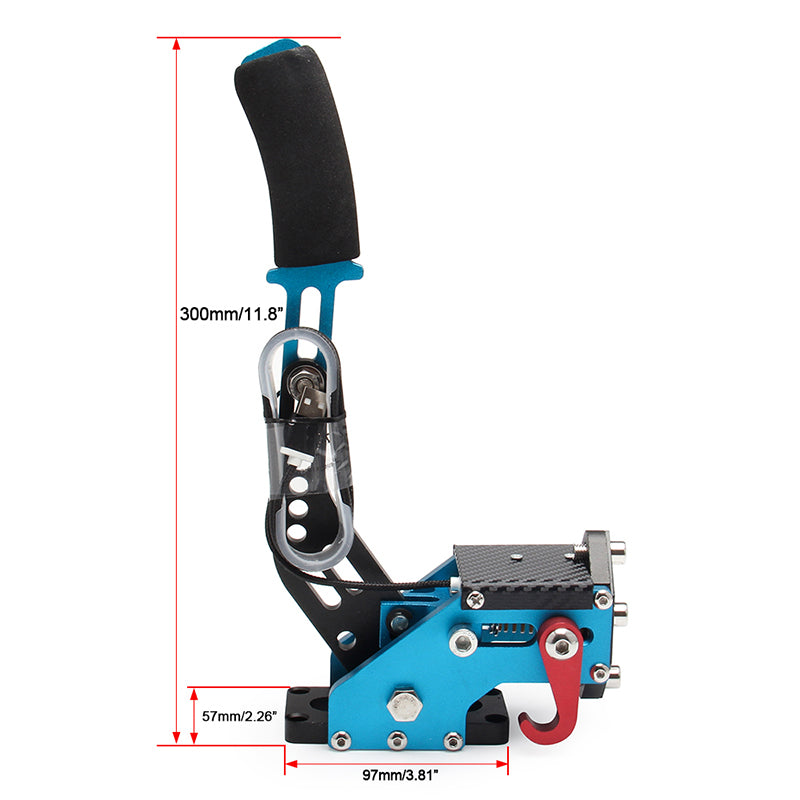 USB SIM Handbrake For Logitech g29/g27/g25/T300/T500 PC Racing Game 64bit Hall Sensor Hand brake