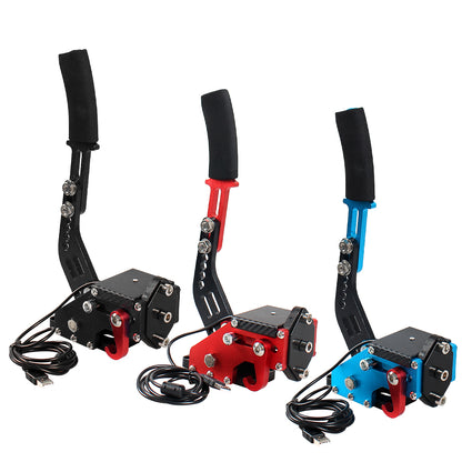 USB SIM Handbrake For Logitech g29/g27/g25/T300/T500 PC Racing Game 64bit Hall Sensor Hand brake